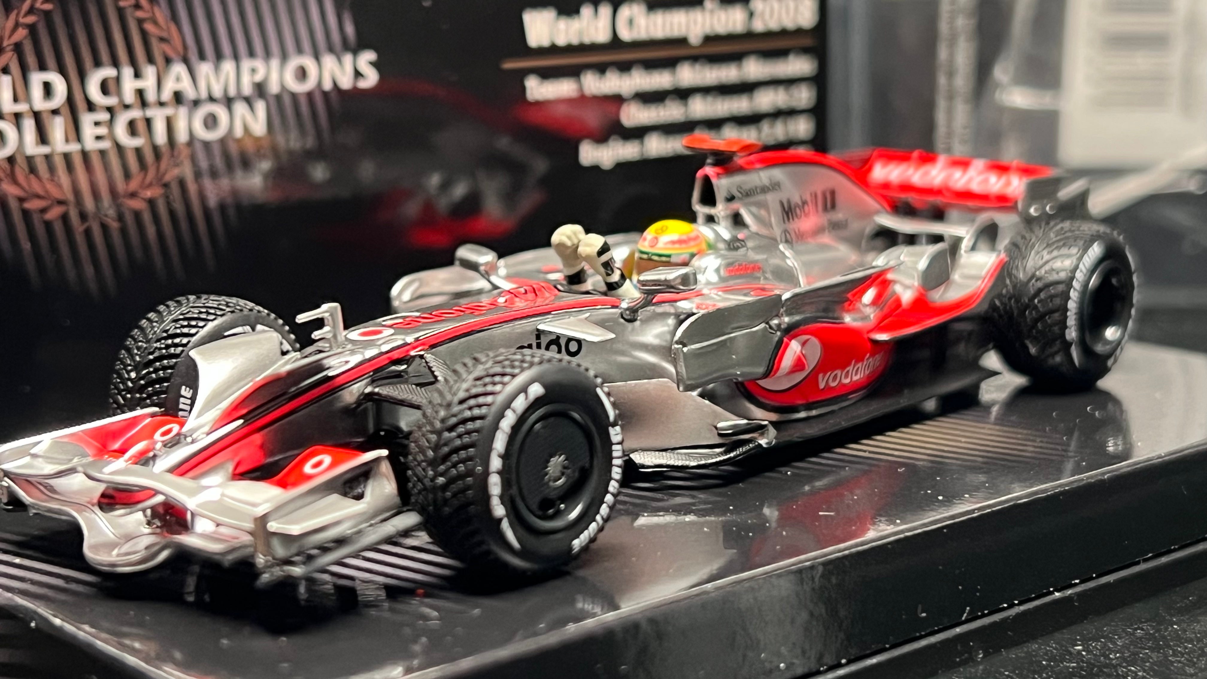 Lewis Hamilton 2008 F1 World Champion Model Car - McLaren MP4/23 Lewis Hamilton 2008 F1 World Champion Model Car - McLaren MP4/23