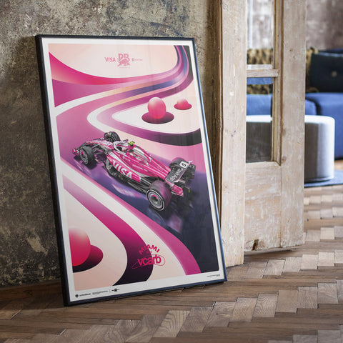 Visa Cash App RB | Miami Grand Prix™ 2025 | Special Edition Automobilist Poster