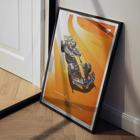 McLaren Formula 1 Team | MCL39 2025 | Official Automobilist Poster