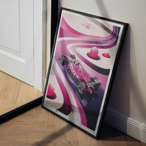 Visa Cash App RB | Miami Grand Prix™ 2025 | Special Edition Automobilist Poster