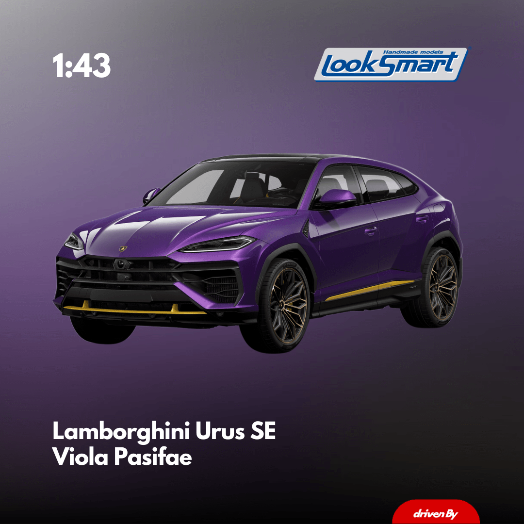 Lamborghini Urus SE Viola Pasifae with Carbon Roof - 1:43 Looksmart Model Car