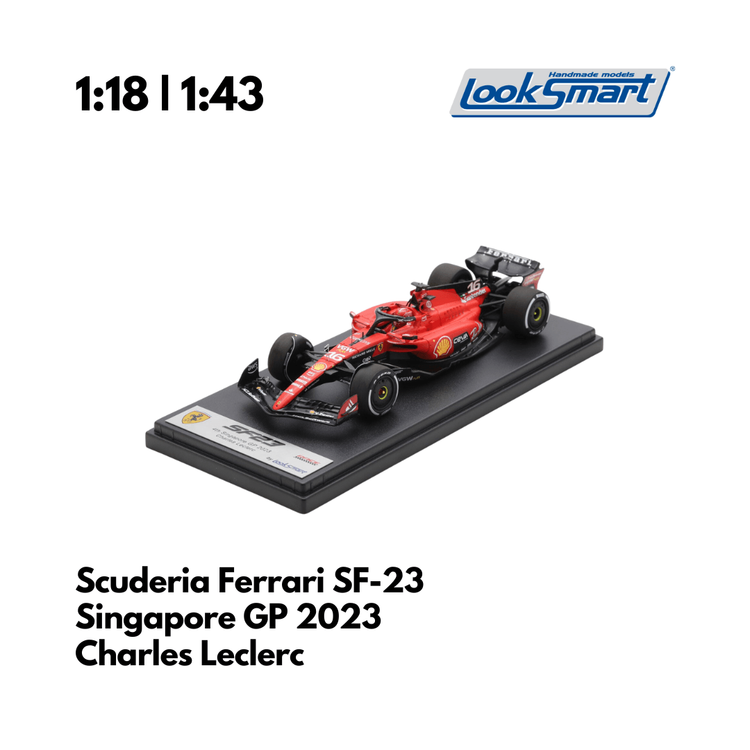 Ferrari 2023 Leclerc 1/43 Looksmart Ferrari 2023 Leclerc 1/43 Looksmart