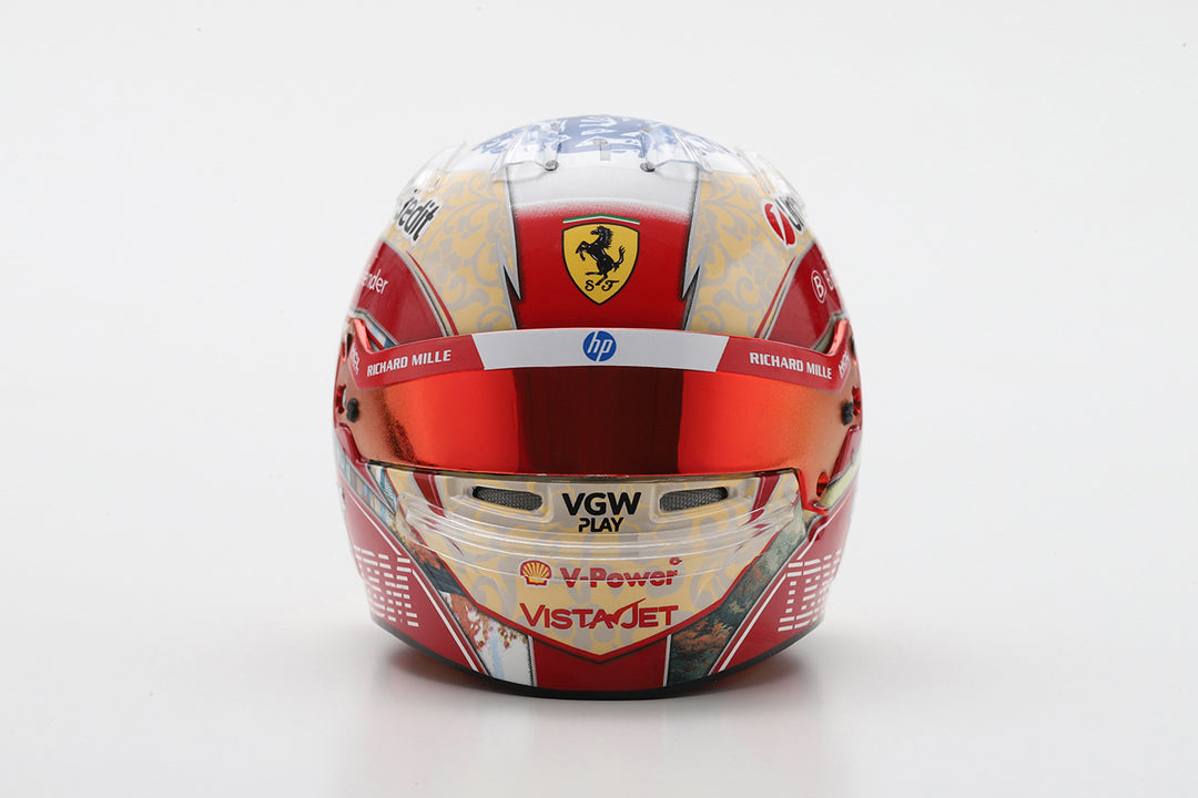 Zhou Guanyu Helmet Scuderia Ferrari F1 Season 2025 Helmet -  Looksmart 1:5 Helmet