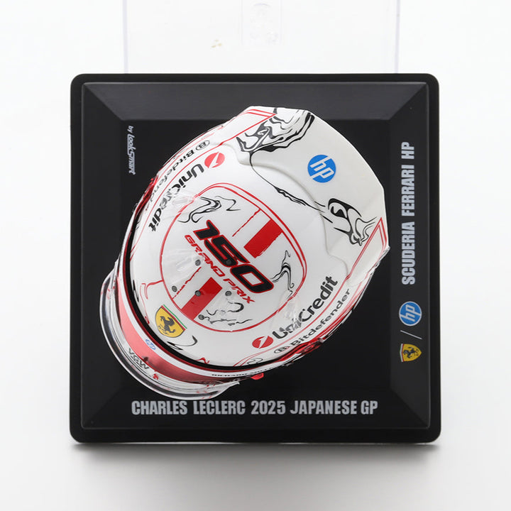 Charles Leclerc Helmet Japanese GP 2025 Special Scuderia Ferrari F1 Helmet -  Looksmart 1:5 Helmet