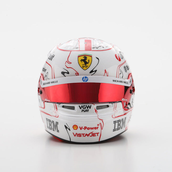 Charles Leclerc Helmet Japanese GP 2025 Special Scuderia Ferrari F1 Helmet -  Looksmart 1:5 Helmet