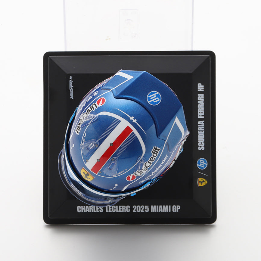 Charles Leclerc Helmet Miami GP Special 2025  Scuderia Ferrari F1 Helmet - Looksmart 1:5 Helmet