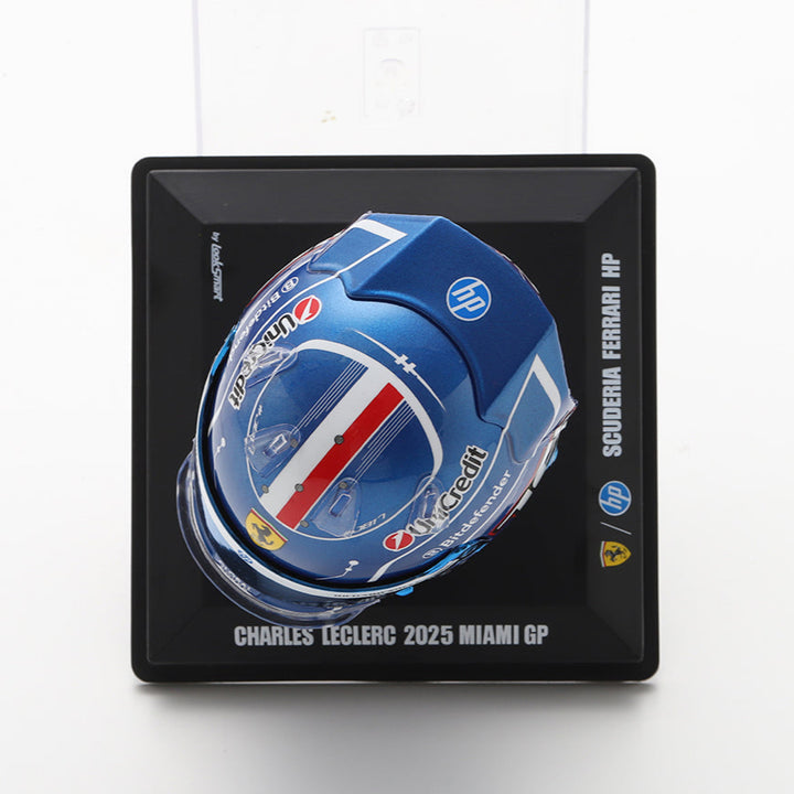 Charles Leclerc Helmet Miami GP Special 2025  Scuderia Ferrari F1 Helmet - Looksmart 1:5 Helmet