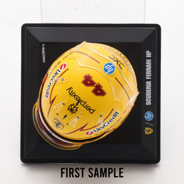 Lewis Hamilton Helmet Monaco GP 2025 Scuderia Ferrari F1 Helmet - Looksmart 1:5 Helmet