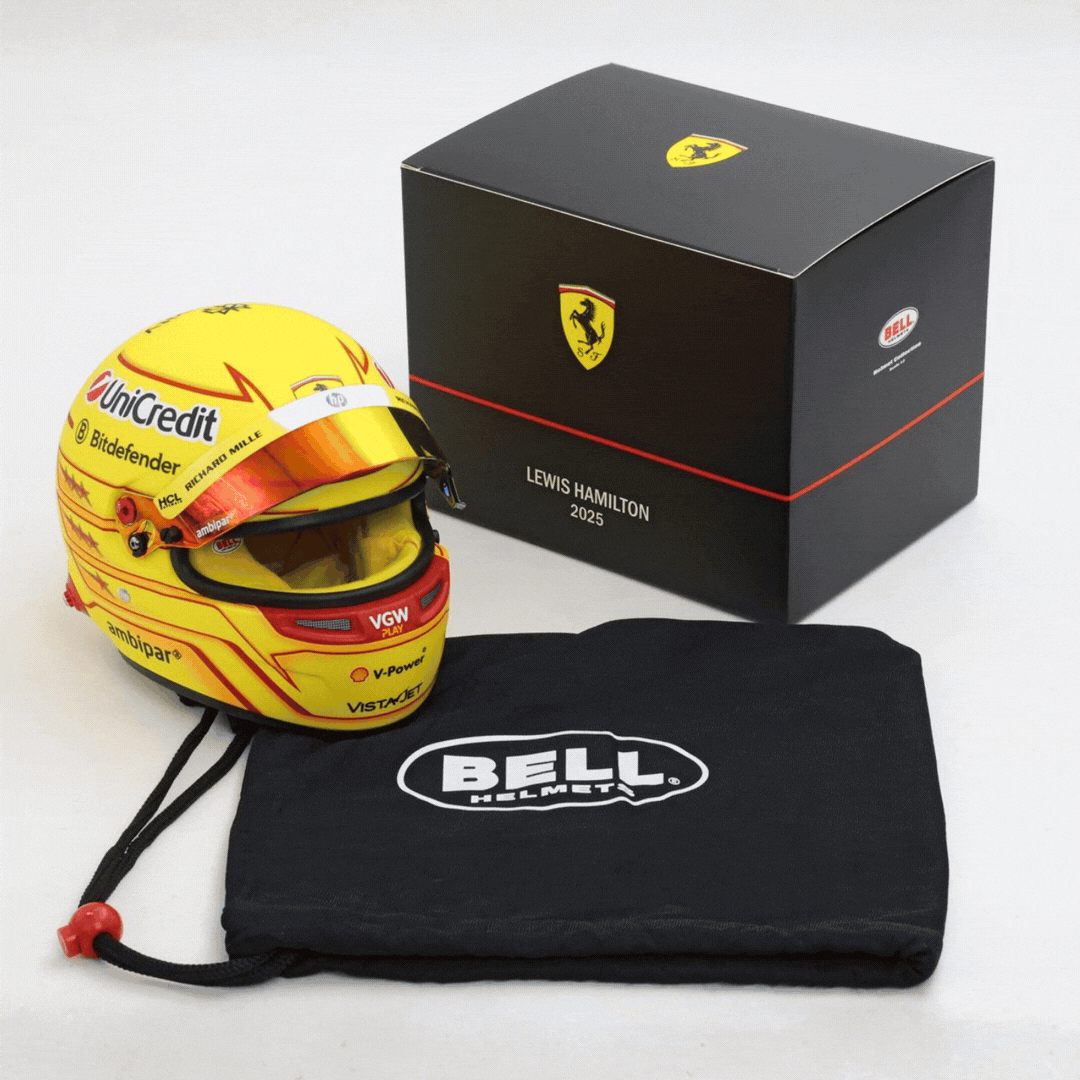 bell 1/2 helmet Lewis Hamilton Helmet Season 2025 Scuderia Ferrari