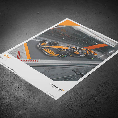McLaren Formula 1 Team - MCL38 - Whatever It Takes - 2024 Poster