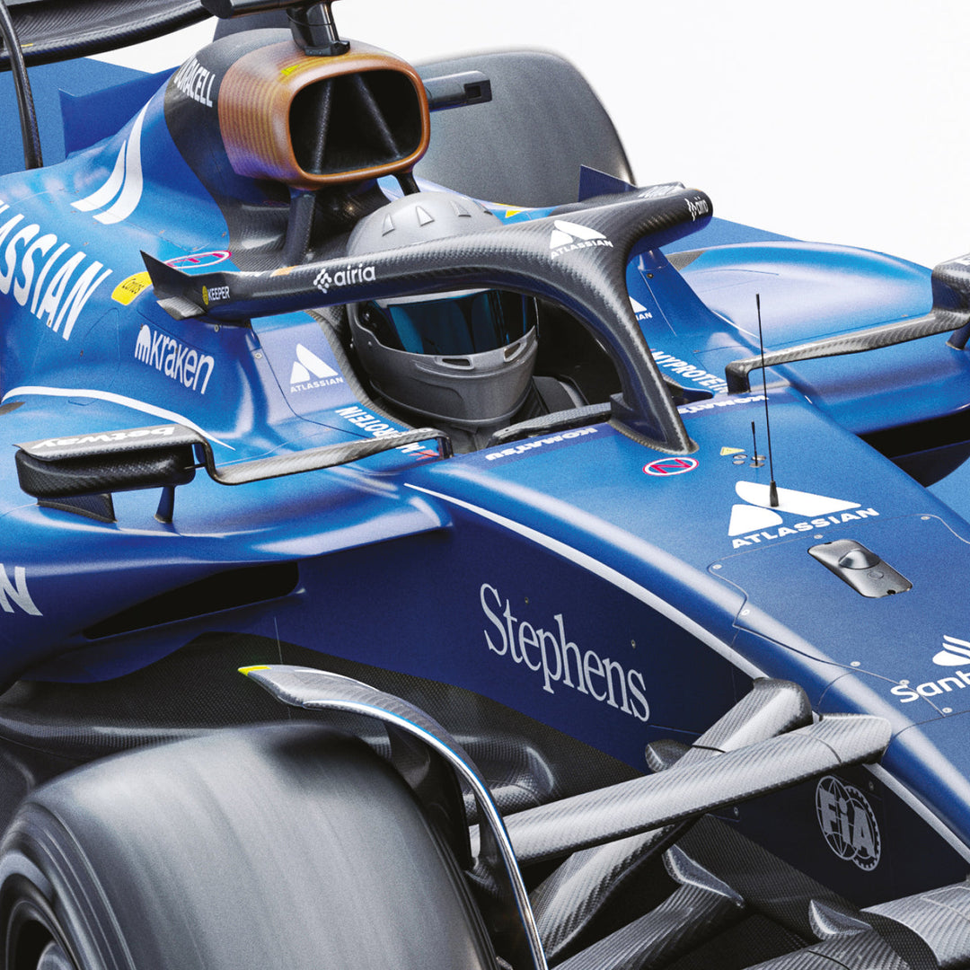 Atlassian Williams Racing | British Grand Prix™ 2025 | FW47 AutomobilistPoster