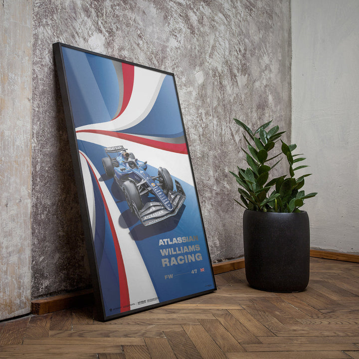 Atlassian Williams Racing | British Grand Prix™ 2025 | FW47 AutomobilistPoster