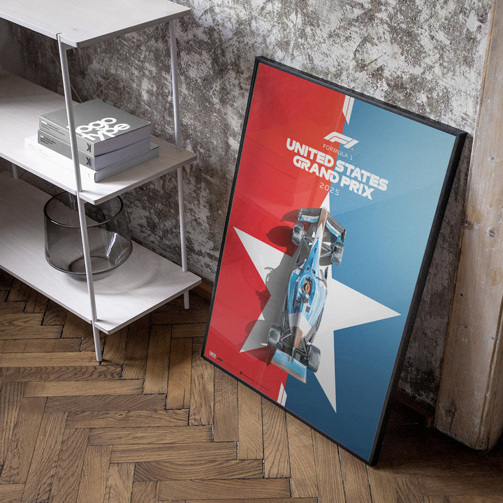 FORMULA 1 UNITED STATES GRAND PRIX 2025 | Automobilist Official Event Poster