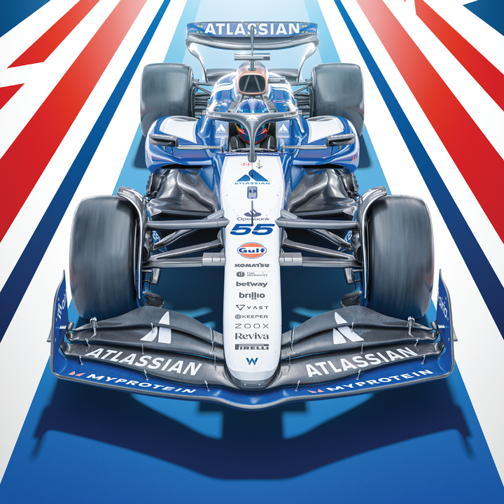 Atlassian Williams Racing | FORMULA 1 UNITED STATES GRAND PRIX 2025 | Automobilist Official Poster