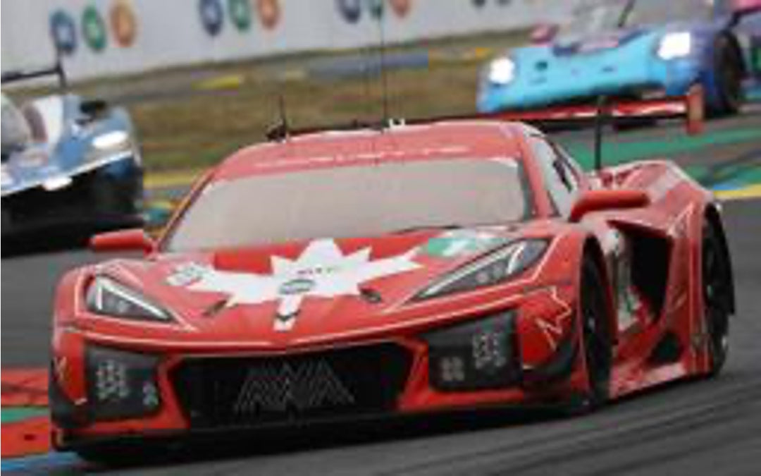 Corvette Z06 LMGT3.R No.13 AWA RACING Le Mans 24H 2025 - Spark Model Car