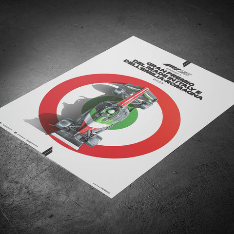 FORMULA 1 GRAN PREMIO DELL'EMILIA ROMAGNA 2025 | Official Automobilist Event Poster