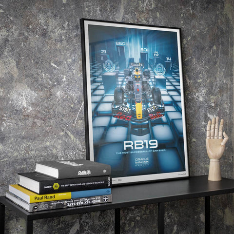Oracle Red Bull Racing - RB19 - The Most Successful F1 Car Ever - 2023 Automobilist Poster