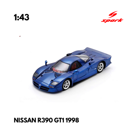 NISSAN R390 GT1 1998 - 1/43 Heritage Spark Model Car