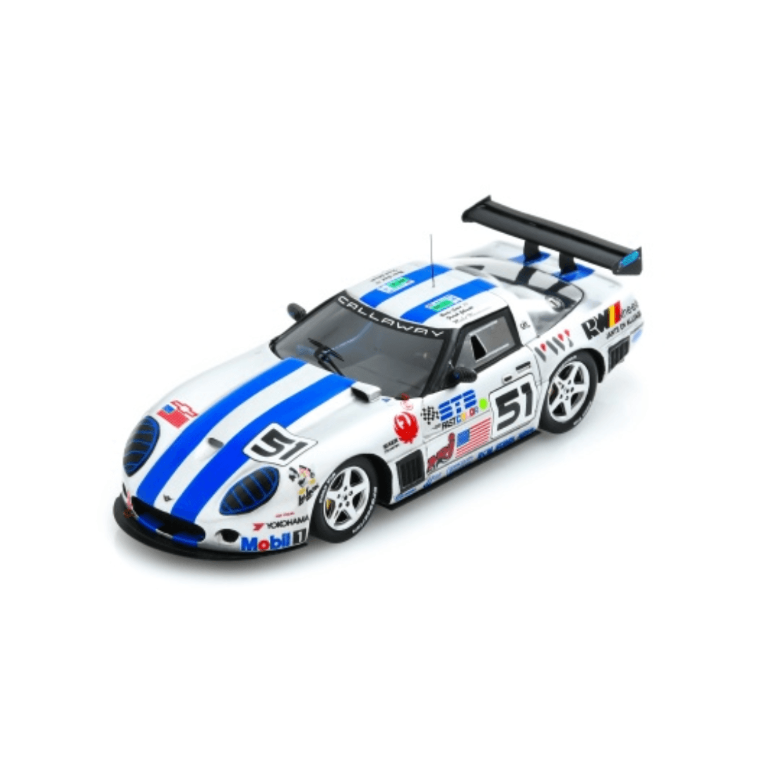 Corvette Callaway No.51 Le Mans 24H 1994 - Spark Model Car