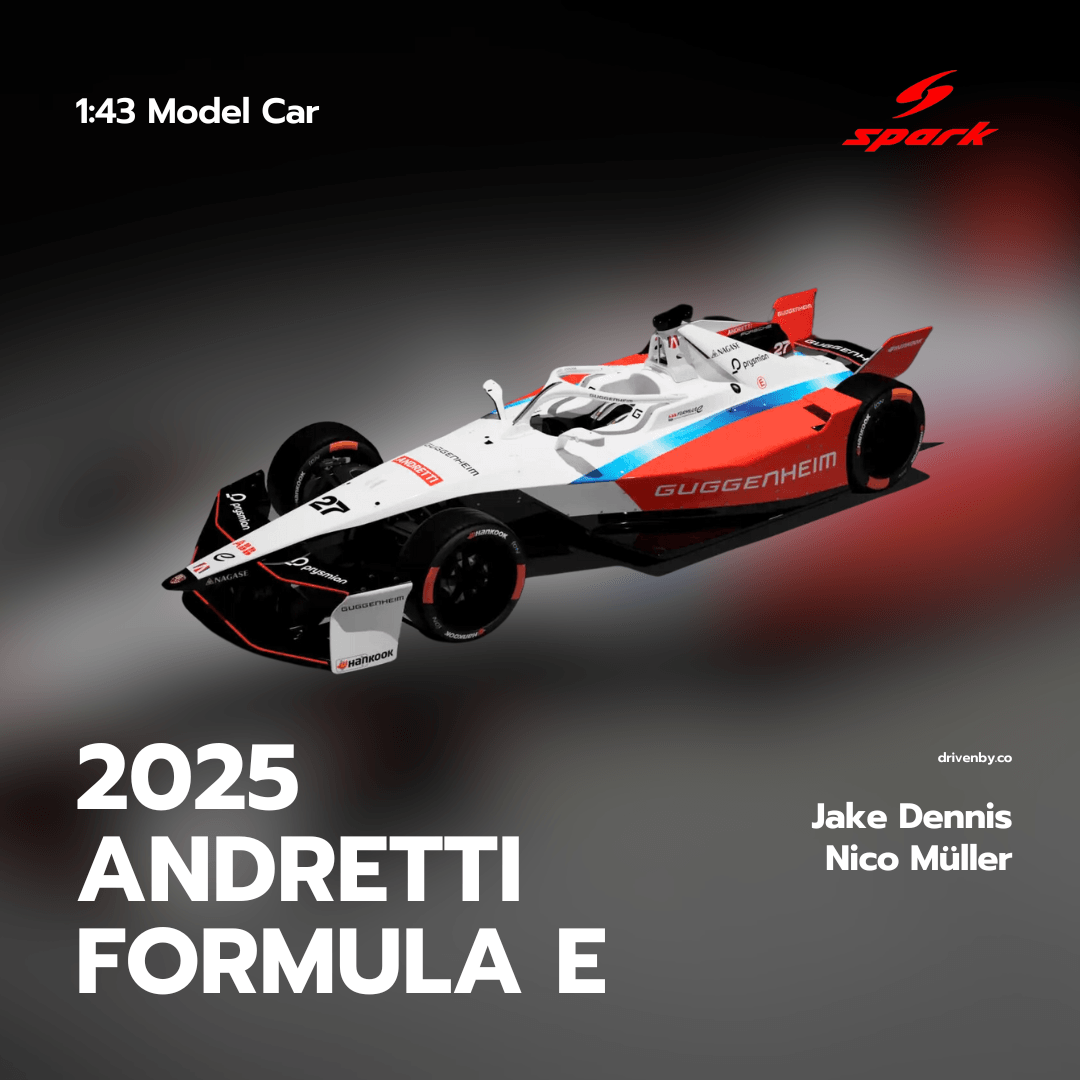 ANDRETTI Formula E 2025 - 1:43 Spark Model