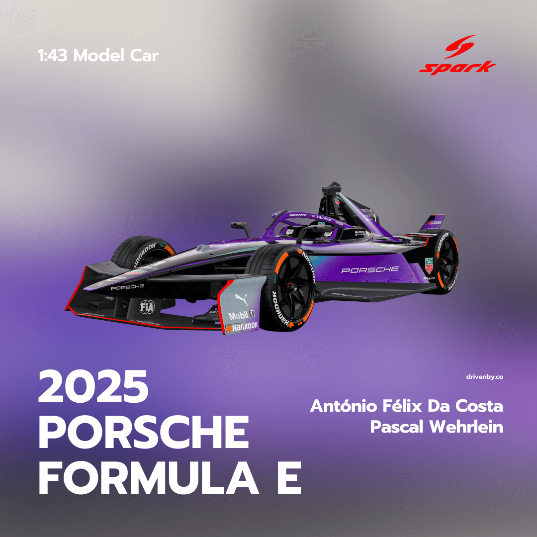 TAG HEUER PORSCHE Formula E 2025 - 1:43 Spark Model