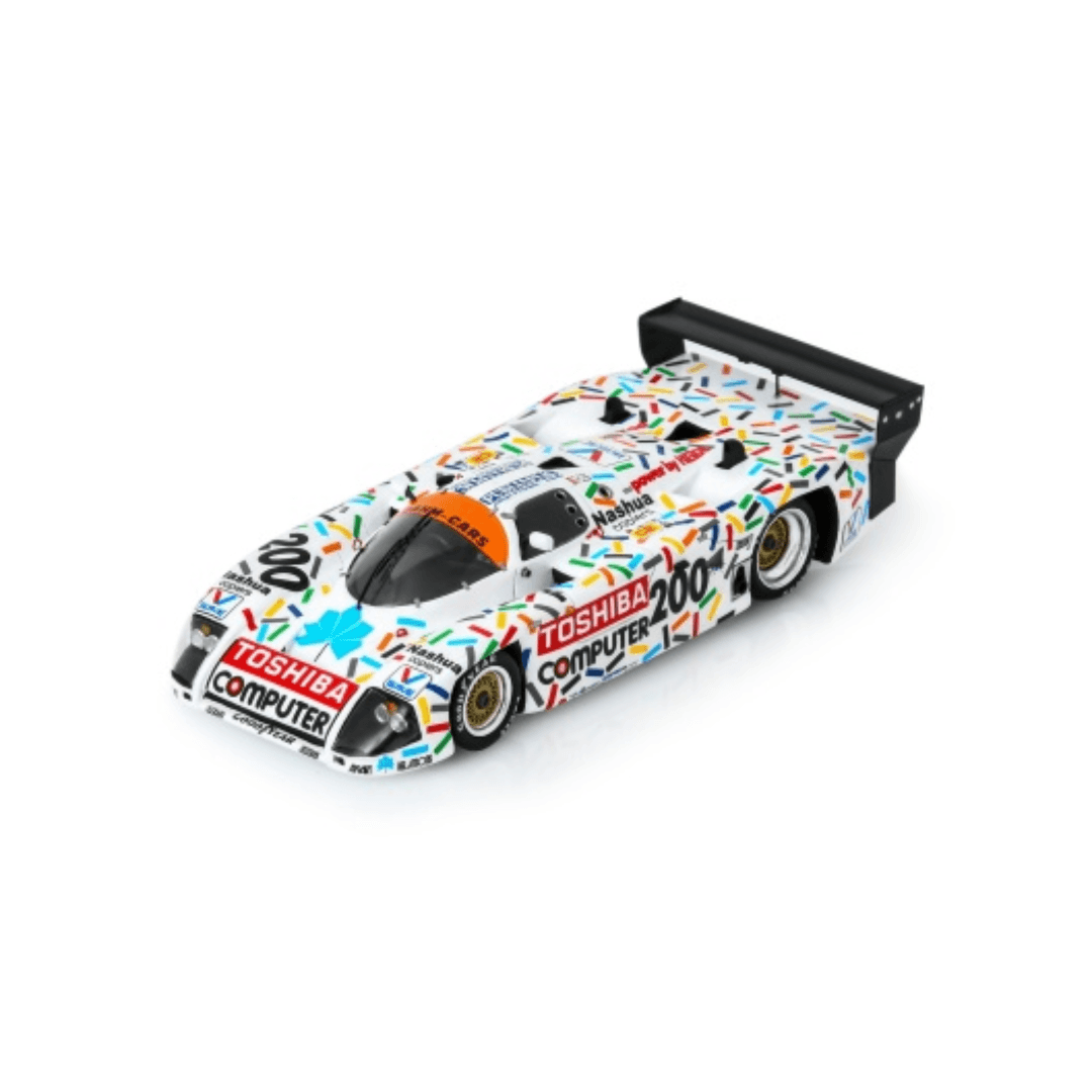Argo JM19 Toshiba No.200 Le Mans 24H 1987 - Spark Model Car