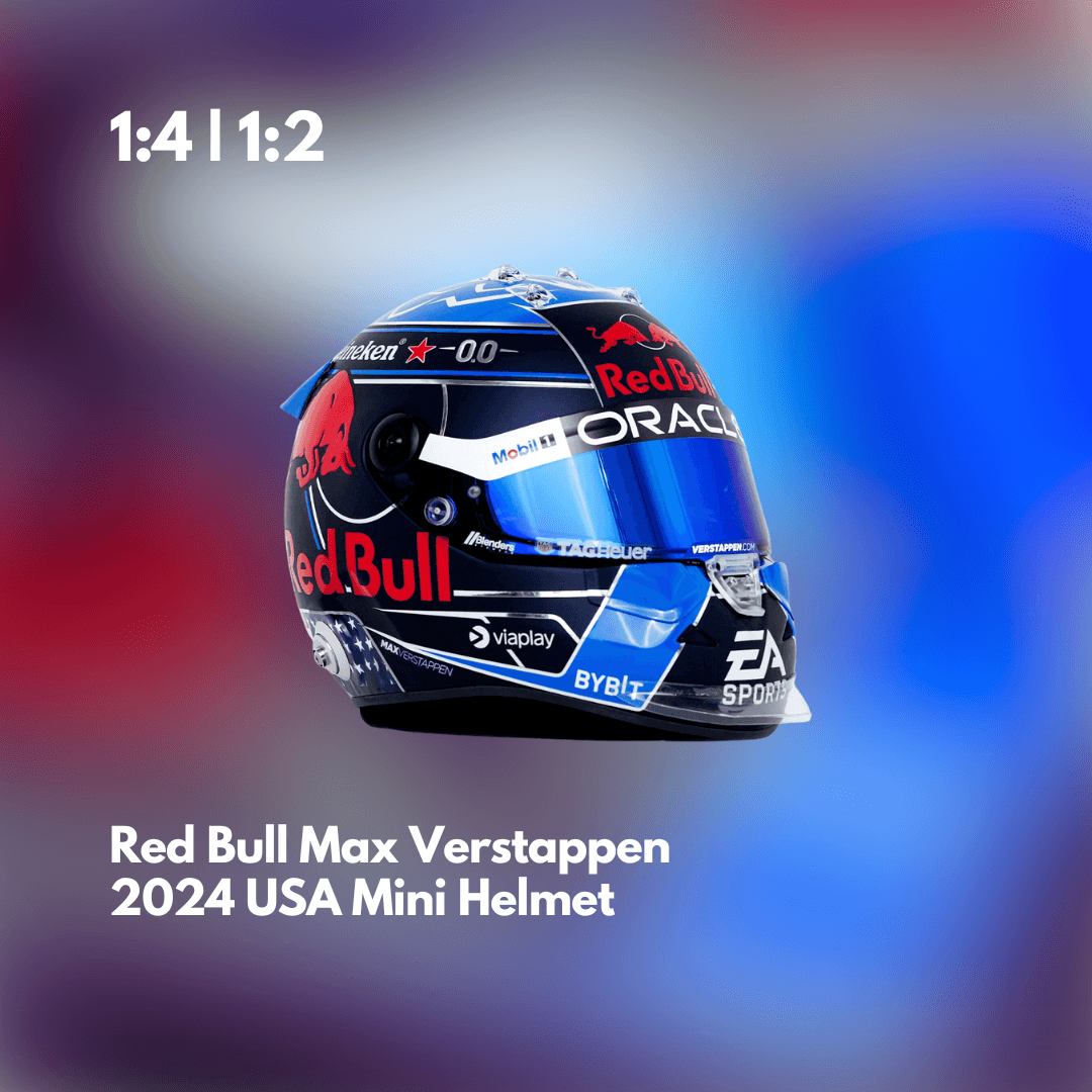 max verstappen schuberth helmet Max Verstappen Miami GP 2024 Schuberth Model Helmet – Driven By