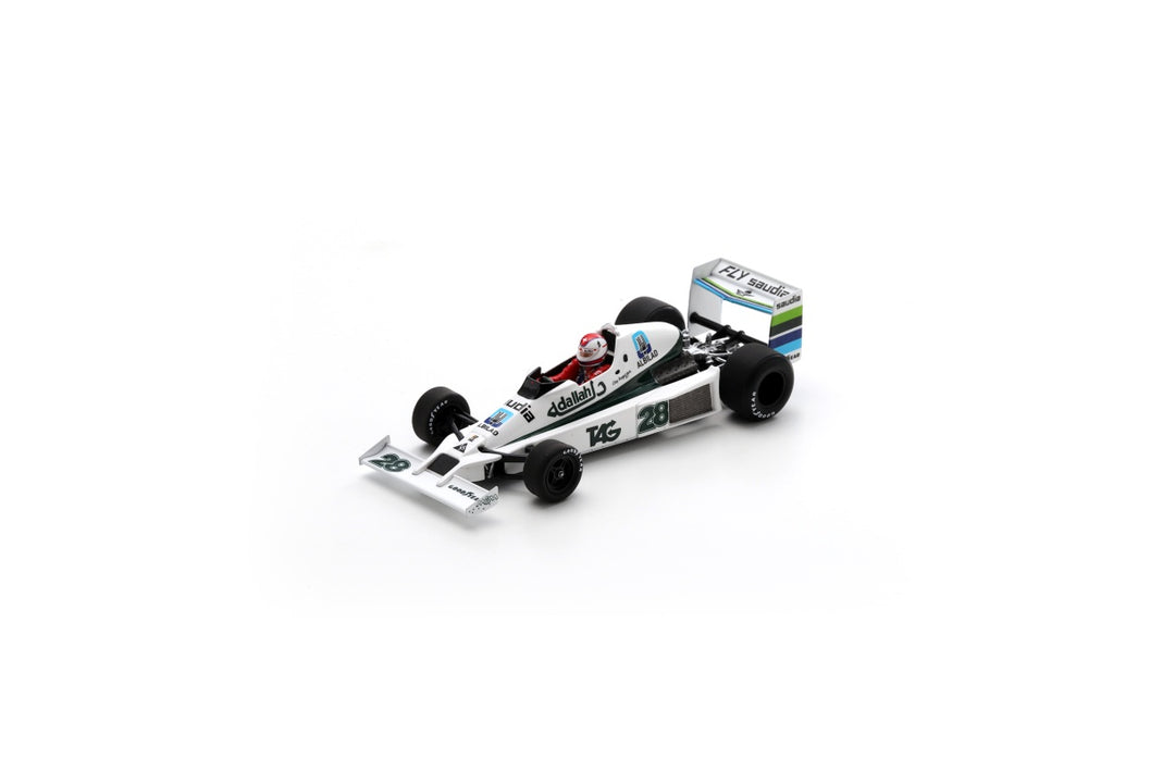 Williams FW06 No.28 Argentina GP 1979 Clay Regazzoni - Spark Model Car