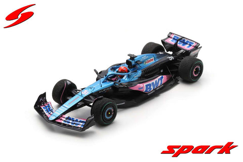 Alpine A523 | 2023 Monaco GP F1 Model Car Pierre Gasly & Esteban Ocon Spark Model