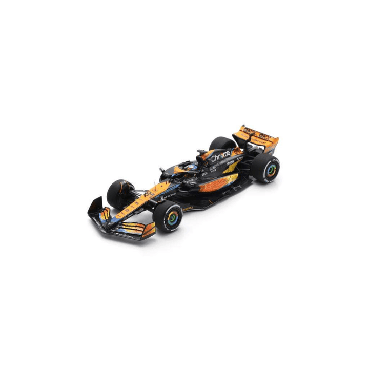 Mclaren MCL60 - Abu Dhabi GP 2023 Special Livery Lando Norris & Oscar Piastri - Model Car - SPARK MODEL