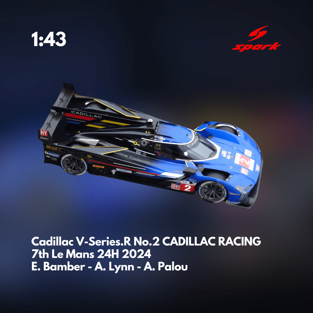 Cadillac V-Series.R No.2 CADILLAC RACING 24H Le Mans 2024 - Spark Model Car