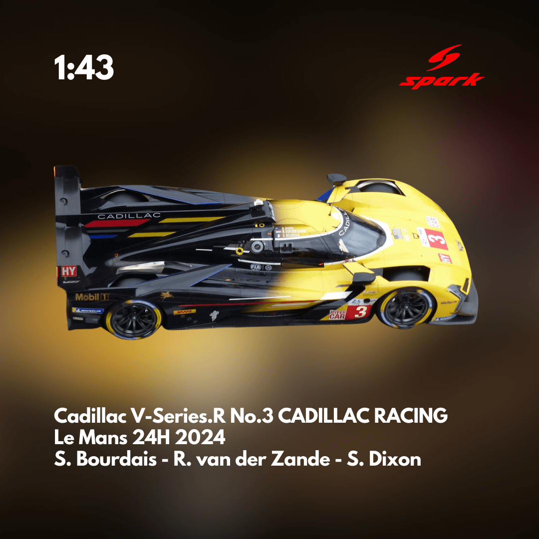 Cadillac V-Series.R No.3 CADILLAC RACING 24H Le Mans 2024 - Spark Model Car