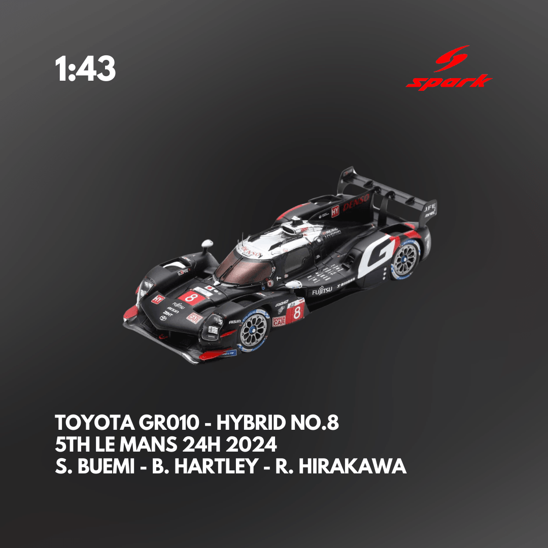 TOYOTA GR010 - HYBRID No.8 TOYOTA GAZOO RACING 24H Le Mans 2024 - Spark Model Car