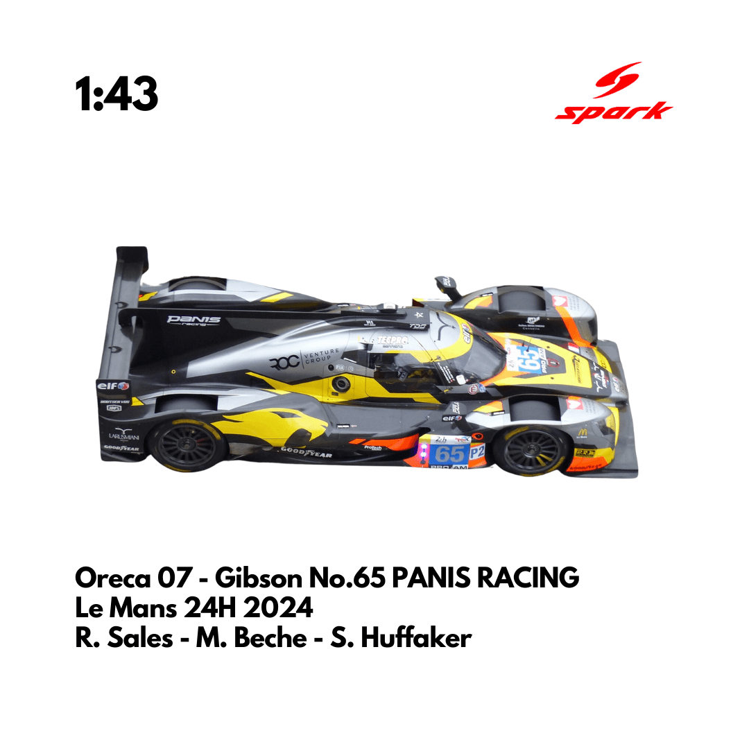 Oreca 07 - Gibson No.65 PANIS RACING 24H Le Mans 2024 - Spark Model Car