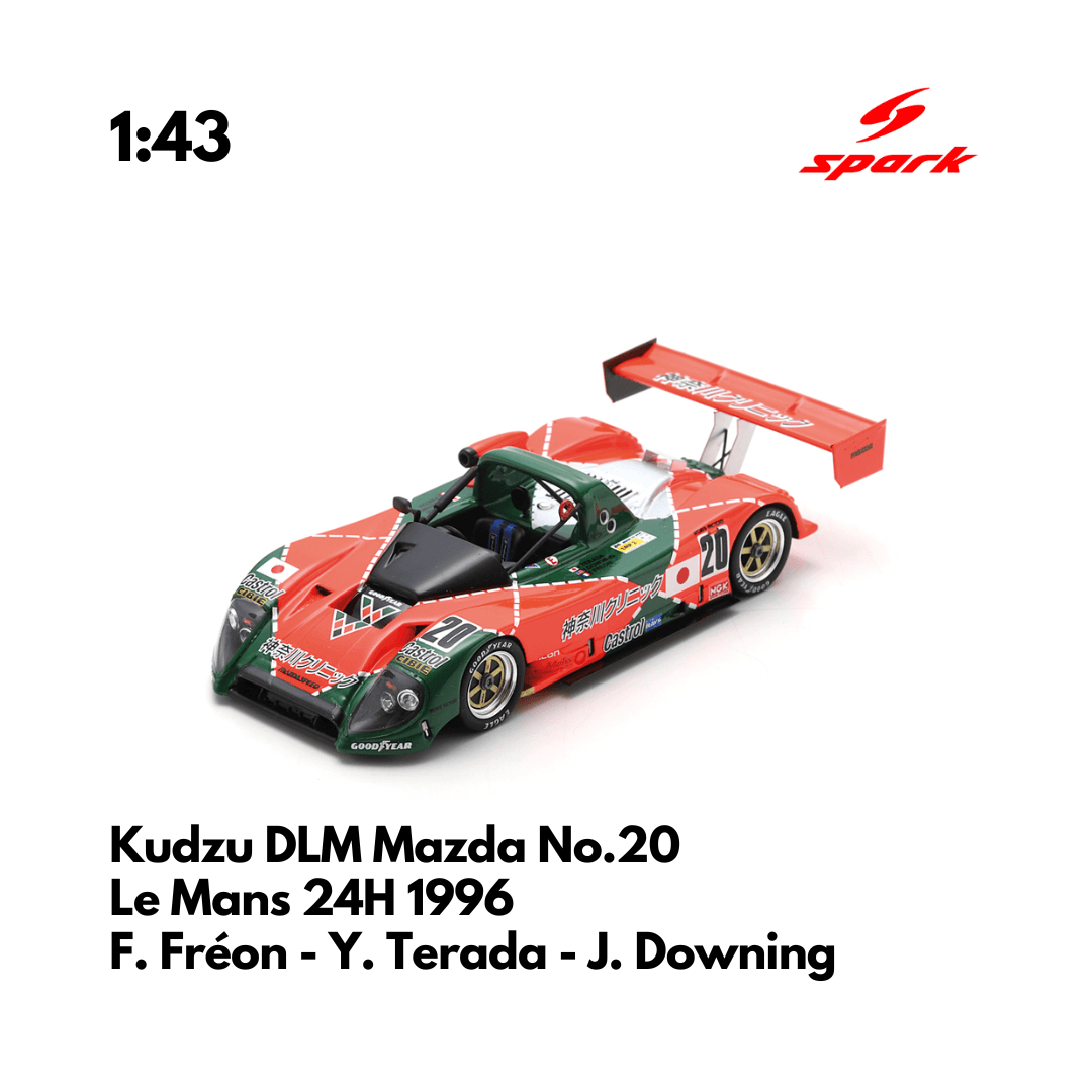 Kudzu DLM Mazda No.20 Le Mans 24H 1996 - 1/43 Heritage Spark Model Car