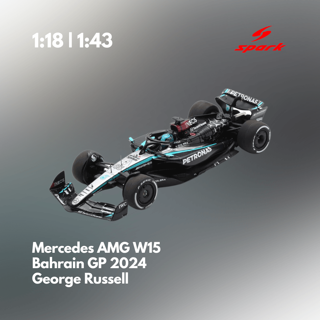 Mercedes AMG W15 - Season 2024 George Russell Model Car - Spark Model