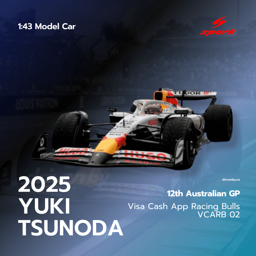 Yuki Tsunoda – Australian GP 2025 Visa Cash RB F1 Team VCARB 02 Model Car - Spark Model