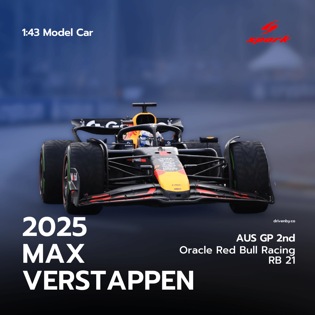 Max Verstappen - Red Bull RB21 2nd Australian GP 2025 Model Car - Spark Model