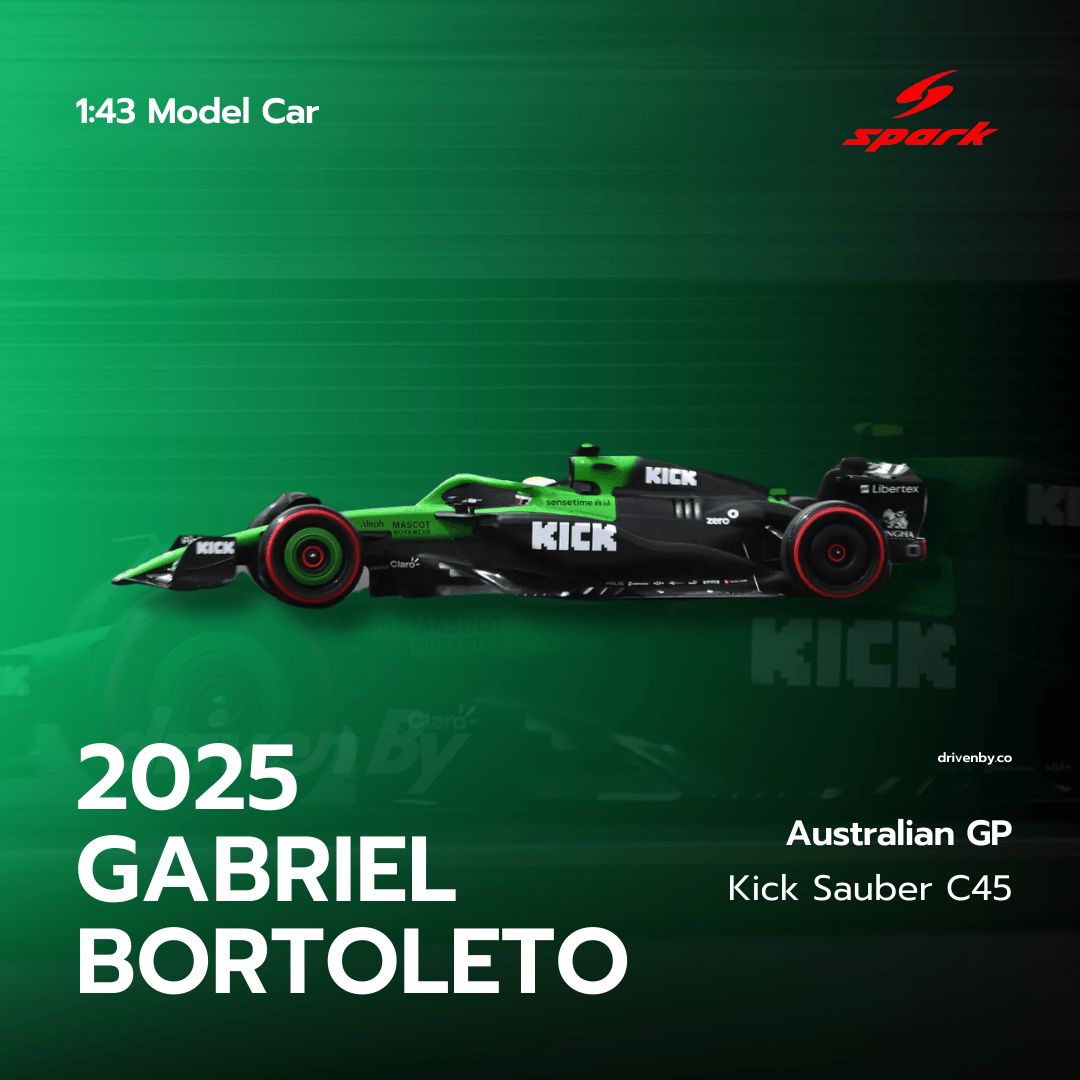 Gabriel Bortoleto – Australian GP 2025 Stake F1 Team Kick Sauber C45 Model Car - Spark Model