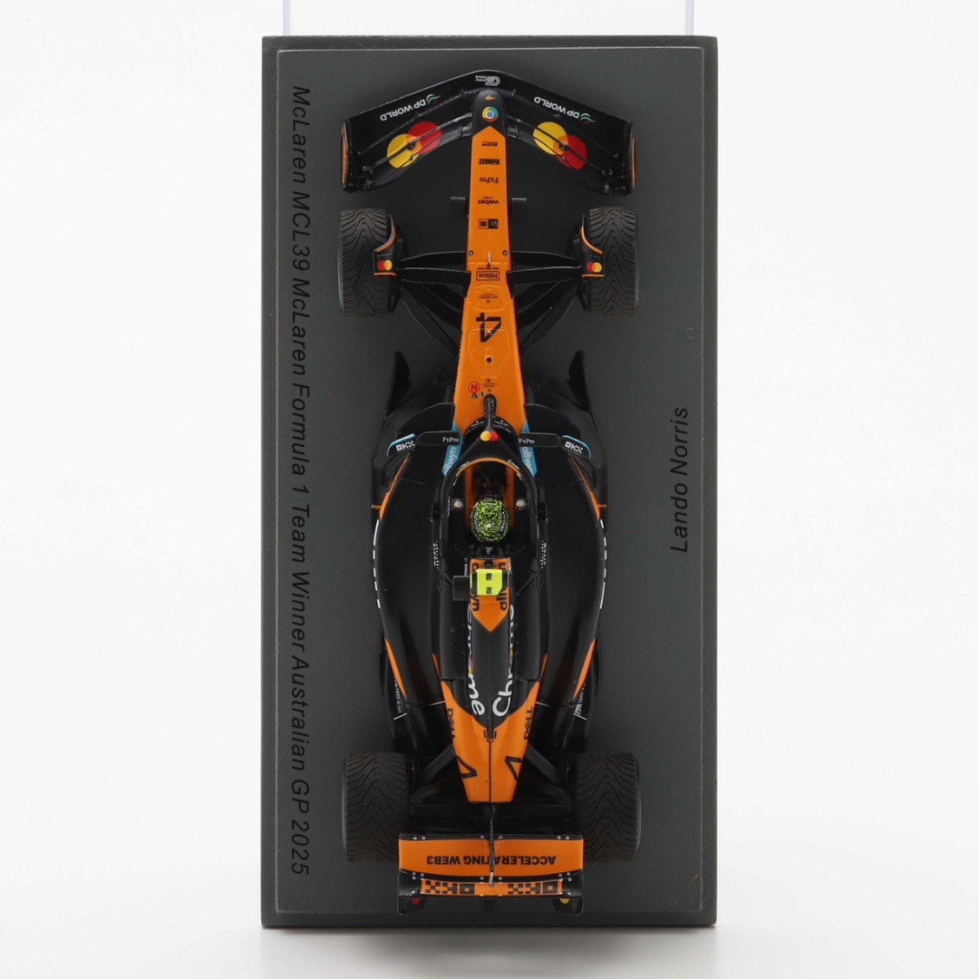 Lando Norris - Australian GP 2025 Winner McLaren MCL39 Model Car - Spark Model