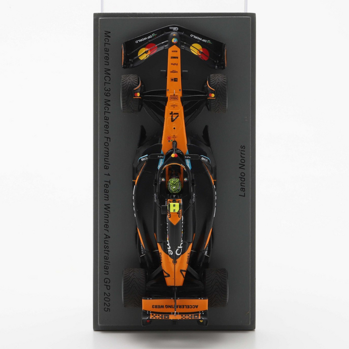 Lando Norris - Australian GP 2025 Winner McLaren MCL39 Model Car - Spark Model