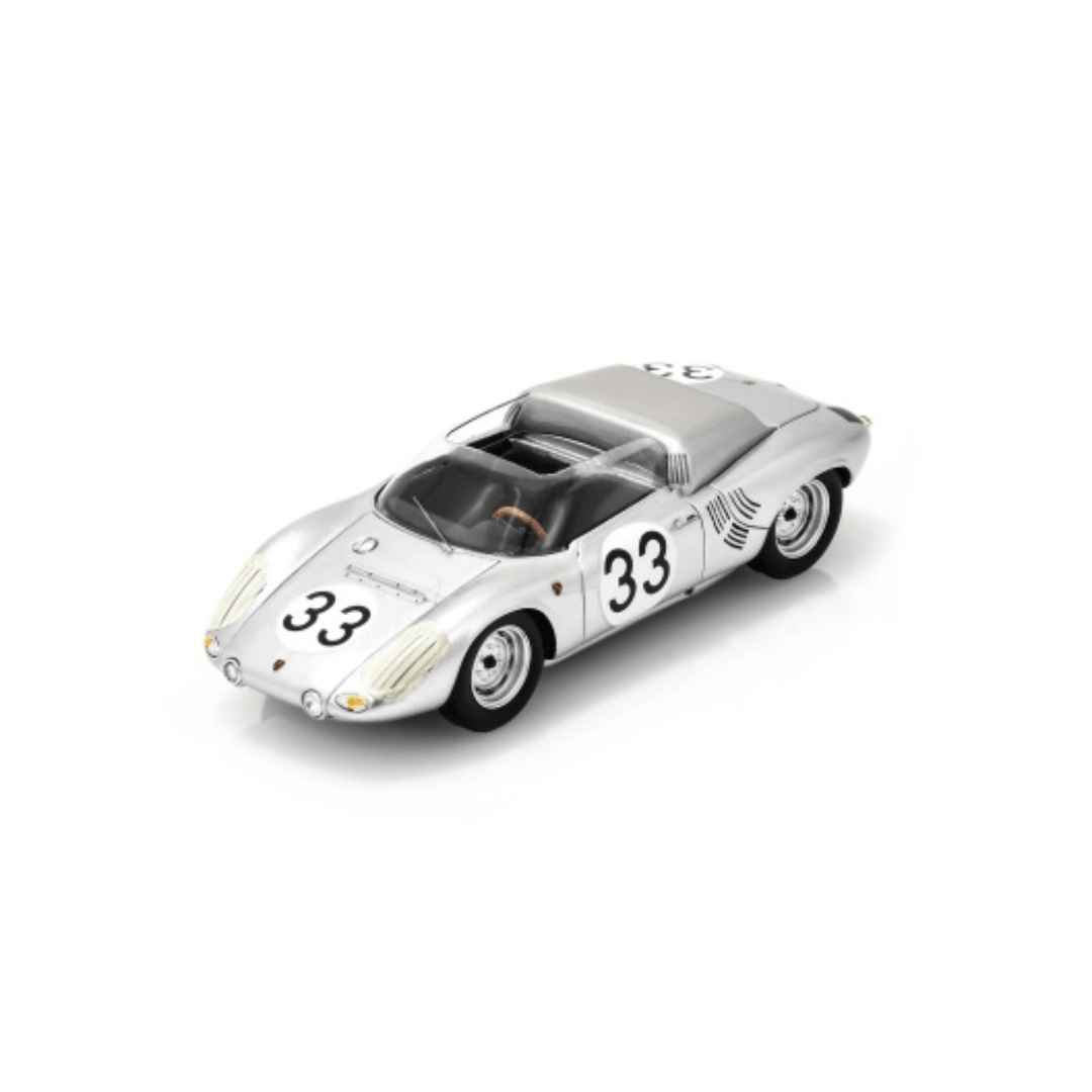 Porsche 718 RS61 Spyder No.33 5th Le Mans 24H 1961 - Spark Model Car