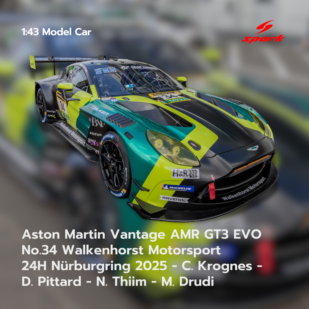 Aston Martin Vantage AMR GT3 Evo #34 Nurburgring 2024 - Spark 1/43 - SG964