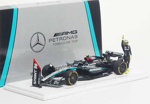 Lewis Hamilton Mercedes F1 W15 E - Chinese GP 2024 Limited Edition 1:43 Spark Model Car