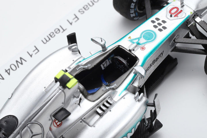 Lewis Hamilton Hungarian GP 2013  Mercedes F1 W04 1st Win with Mercedes (With Pit Board & Figurine ) Model Car - Spark Model