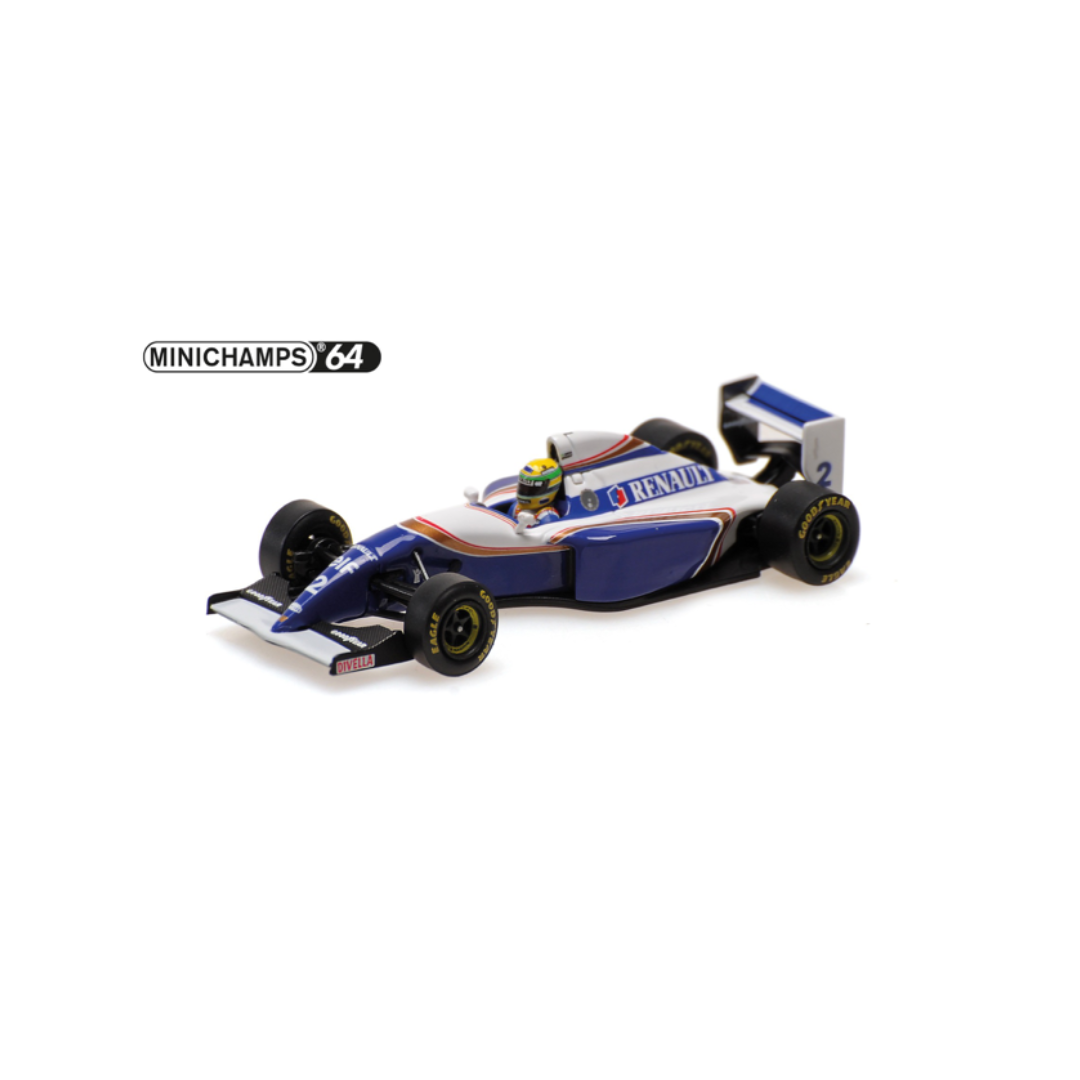 Scale 1:64 Ayrton Senna Test Paul Ricard 1994 Williams Renault