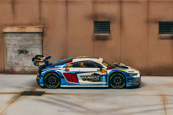 Cyber Formula livery Audi R8 LMS GT3 evo II Macau GT Cup - FIA GT World Cup 2024 Uno Racing James Yu  1:43 Model car  - Tarmac Works