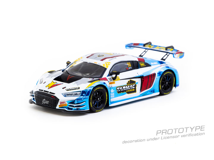 Cyber Formula livery Audi R8 LMS GT3 evo II Macau GT Cup - FIA GT World Cup 2024 Uno Racing James Yu  1:43 Model car  - Tarmac Works