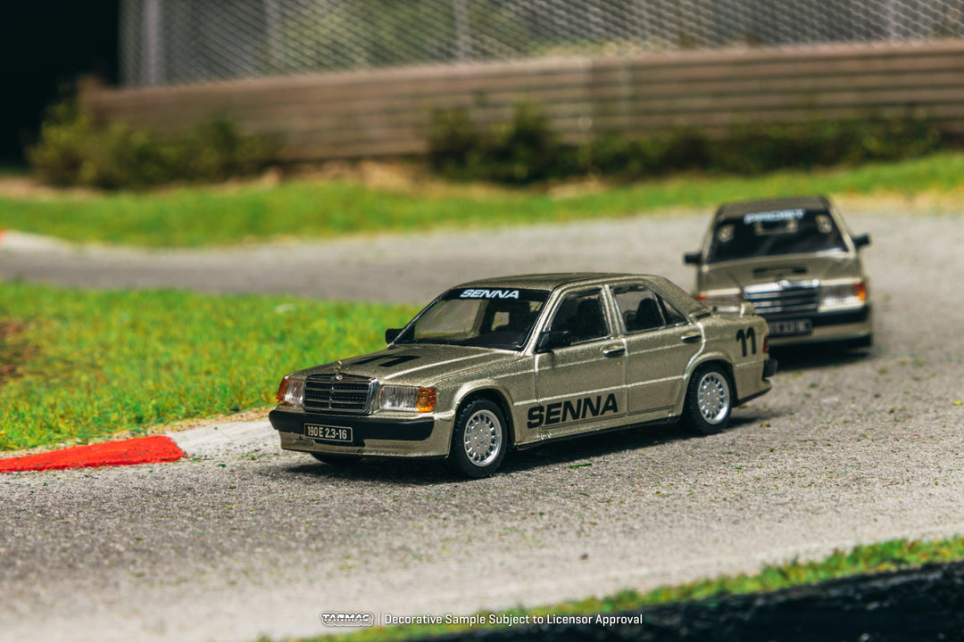 Scale 1/64 - Mercedes-Benz 190 E 2.3-16 Race of Champion 1984 Ayrton Senna - Tarmac Works