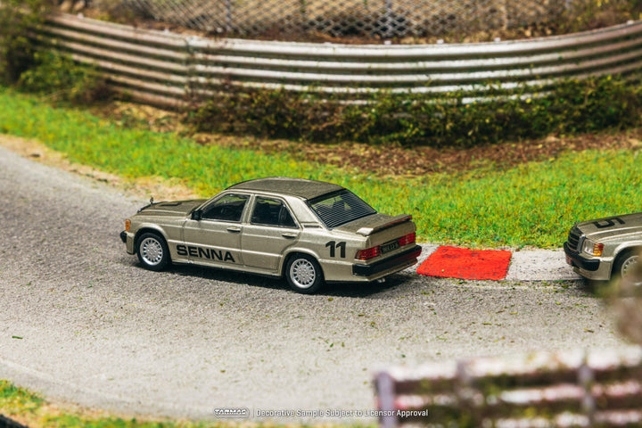 Scale 1/64 - Mercedes-Benz 190 E 2.3-16 Race of Champion 1984 Ayrton Senna - Tarmac Works